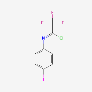 2,2,2-Trifluoro-N-(4-iodophenyl)acetimidoyl Chloride