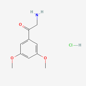 2-Amino-1-(3,5-dimethoxyphenyl)ethanone hydrochloride