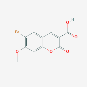 6-Bromo-7-methoxy-2-oxo-2H-chromene-3-carboxylic acid