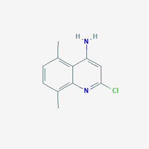 4-Amino-2-chloro-5,8-dimethylquinoline