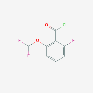 2-(Difluoromethoxy)-6-fluorobenzoyl chloride