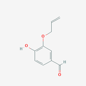 molecular formula C10H10O3 B1368985 3-(Allyloxy)-4-hydroxybenzaldehyde 