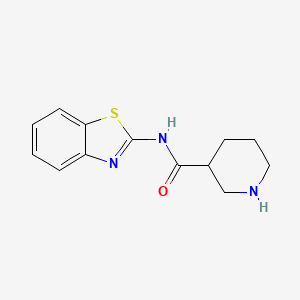 N-(2-Benzothiazolyl)piperidine-3-carboxamide