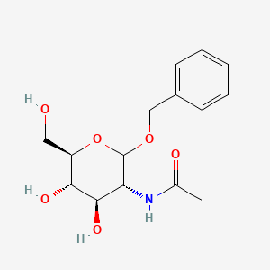 molecular formula C15H21NO6 B1368986 Benzyl 2-acetamido-2-deoxy-D-glucopyranoside 