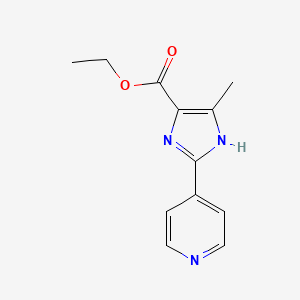 Ethyl 5-Methyl-2-(4-pyridyl)-1H-imidazole-4-carboxylate