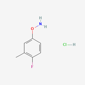 O-(4-Fluoro-3-methylphenyl)hydroxylamine Hydrochloride