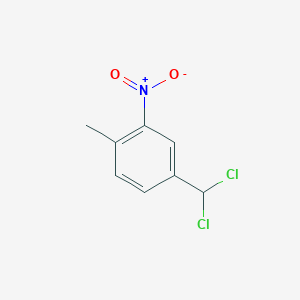 4-(Dichloromethyl)-1-methyl-2-nitrobenzene