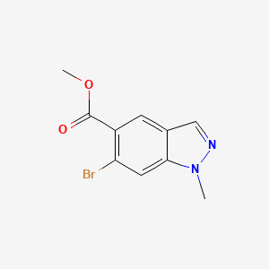 Methyl 6-bromo-1-methyl-indazole-5-carboxylate