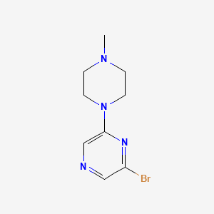 2-Bromo-6-(4-methylpiperazin-1-yl)pyrazine