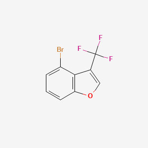 4-Bromo-3-(trifluoromethyl)benzofuran