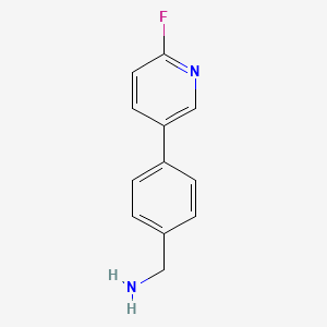 4-(6-Fluoro-3-pyridyl)benzylamine