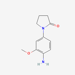 1-(4-Amino-3-methoxyphenyl)-2-pyrrolidinone