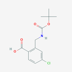 2-(Boc-amino)methyl-4-chloro-benzoic acid