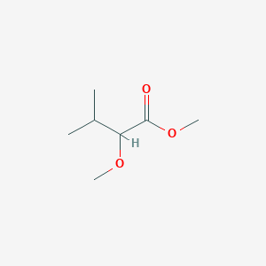 molecular formula C7H14O3 B13690090 2-Methoxy-3-methyl-butyric acid, methyl ester 