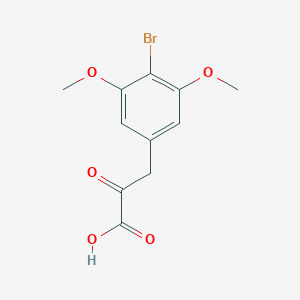 3-(4-Bromo-3,5-dimethoxyphenyl)-2-oxopropanoic acid