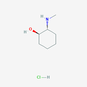 molecular formula C7H16ClNO B1369017 trans-2-Methylamino-cyclohexanol hydrochloride 