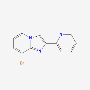 8-Bromo-2-(2-pyridyl)imidazo[1,2-a]pyridine