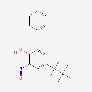 6-Nitroso-2-(2-phenyl-2-propyl)-4-(2,3,3-trimethyl-2-butyl)cyclohexa-2,4-dienol