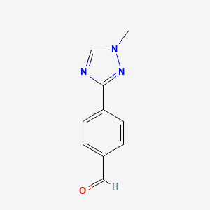 4-(1-Methyl-1H-1,2,4-triazol-3-yl)benzaldehyde