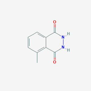 molecular formula C9H8N2O2 B13690287 5-Methyl-2,3-dihydrophthalazine-1,4-dione 