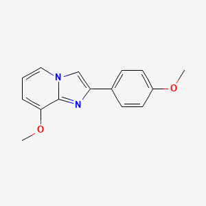 8-Methoxy-2-(4-methoxyphenyl)imidazo[1,2-a]pyridine