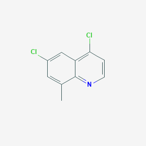 molecular formula C10H7Cl2N B1369031 4,6-Dichloro-8-methylquinoline CAS No. 948292-34-0