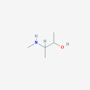 molecular formula C5H13NO B13690314 3-(Methylamino)-2-butanol 