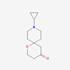 9-Cyclopropyl-1-oxa-9-azaspiro[5.5]undecan-4-one