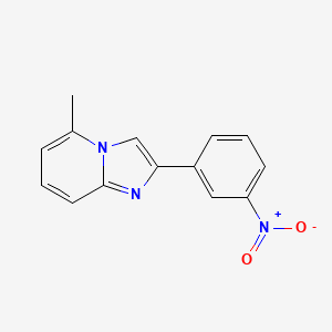 5-Methyl-2-(3-nitrophenyl)imidazo[1,2-a]pyridine