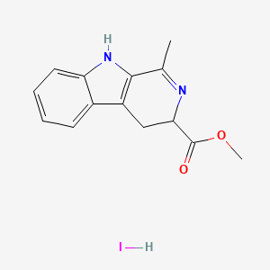 Methyl (S)-1-methyl-4,9-dihydro-3H-pyrido[3,4-b]indole-3-carboxylate hydroiodide