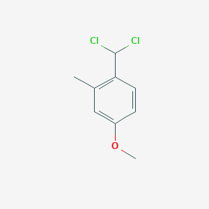 1-(Dichloromethyl)-4-methoxy-2-methylbenzene