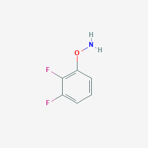 molecular formula C6H5F2NO B13690429 O-(2,3-Difluorophenyl)hydroxylamine 