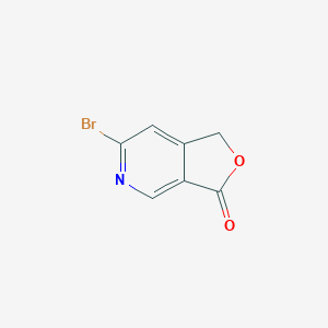 molecular formula C7H4BrNO2 B13690443 6-Bromofuro[3,4-C]pyridin-3(1H)-one 