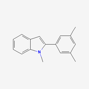 2-(3,5-Dimethylphenyl)-1-methylindole