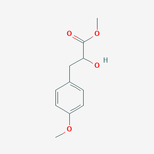 molecular formula C11H14O4 B13690516 Methyl 2-hydroxy-3-(4-methoxyphenyl)propanoate 