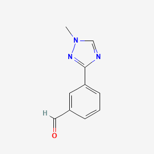 3-(1-Methyl-1H-1,2,4-triazol-3-yl)benzaldehyde