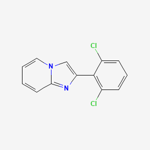 molecular formula C13H8Cl2N2 B13690586 2-(2,6-Dichlorophenyl)imidazo[1,2-a]pyridine 