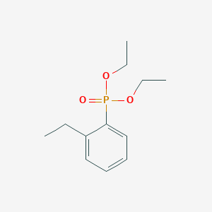 molecular formula C12H19O3P B13690594 Diethyl (2-Ethylphenyl)phosphonate CAS No. 15286-15-4