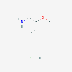 molecular formula C5H14ClNO B1369065 2-甲氧基-1-丁胺盐酸盐 CAS No. 1050509-60-8