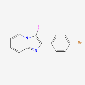 2-(4-Bromophenyl)-3-iodoimidazo[1,2-a]pyridine