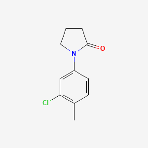 1-(3-Chloro-4-methylphenyl)-2-pyrrolidinone