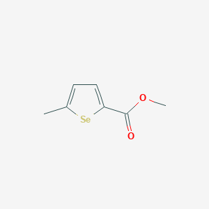 molecular formula C7H8O2Se B13690719 Methyl 5-methylselenophene-2-carboxylate 