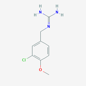 1-(3-Chloro-4-methoxybenzyl)guanidine