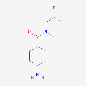 cis-4-Amino-N-(2,2-difluoroethyl)-N-methylcyclohexanecarboxamide