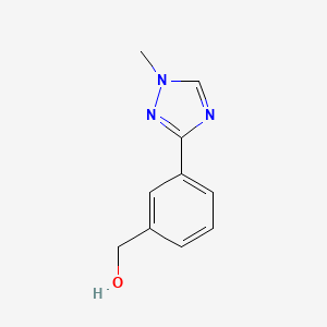 (3-(1-Methyl-1H-1,2,4-triazol-3-yl)phenyl)methanol