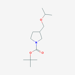 Tert-butyl 3-(isopropoxymethyl)pyrrolidine-1-carboxylate