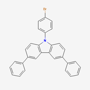 9-(4-Bromophenyl)-3,6-diphenyl-9H-carbazole