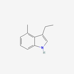 3-ethyl-4-methyl-1H-indole