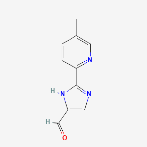 2-(5-Methyl-2-pyridyl)imidazole-5-carbaldehyde