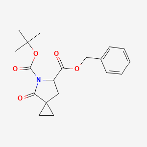 (S)-6-Cbz-5-Boc-4-oxo-5-azaspiro[2.4]heptane